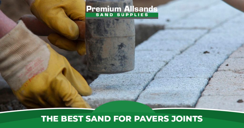 the best sand for pavers joints