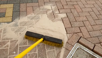 sand filler for pavers